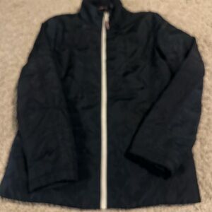 Tommy Hilfiger Women's Navy Quilted Puffer Jacket